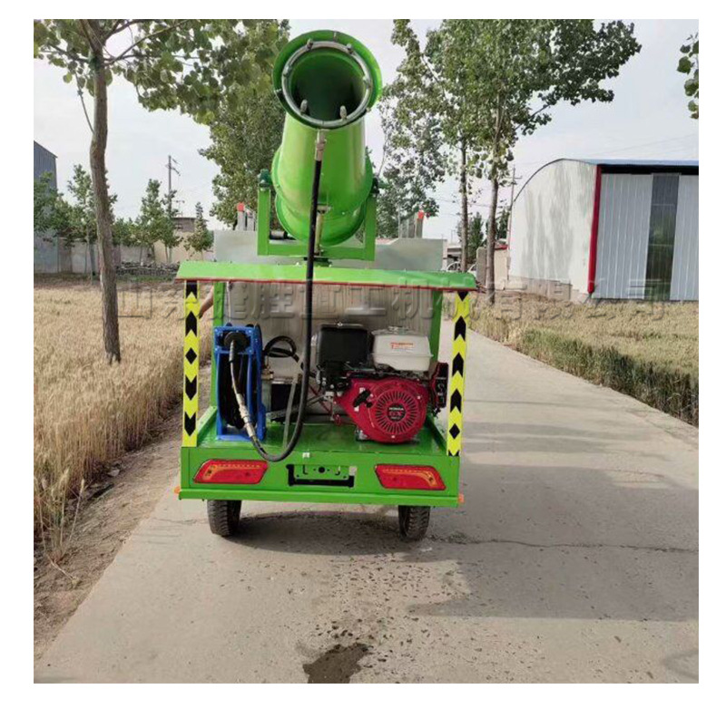 引領(lǐng)綠色園林新潮流 廠家直供新能源電動三輪霧炮灑水車